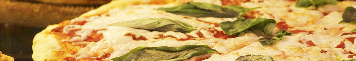 Eating Italian Pizza at Frank's Pizza & Italian Restaurant restaurant in Somerset, NJ.